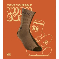 SOX x COVE 2 - TWO FACES SOX - 1/2 DOC X COLOR