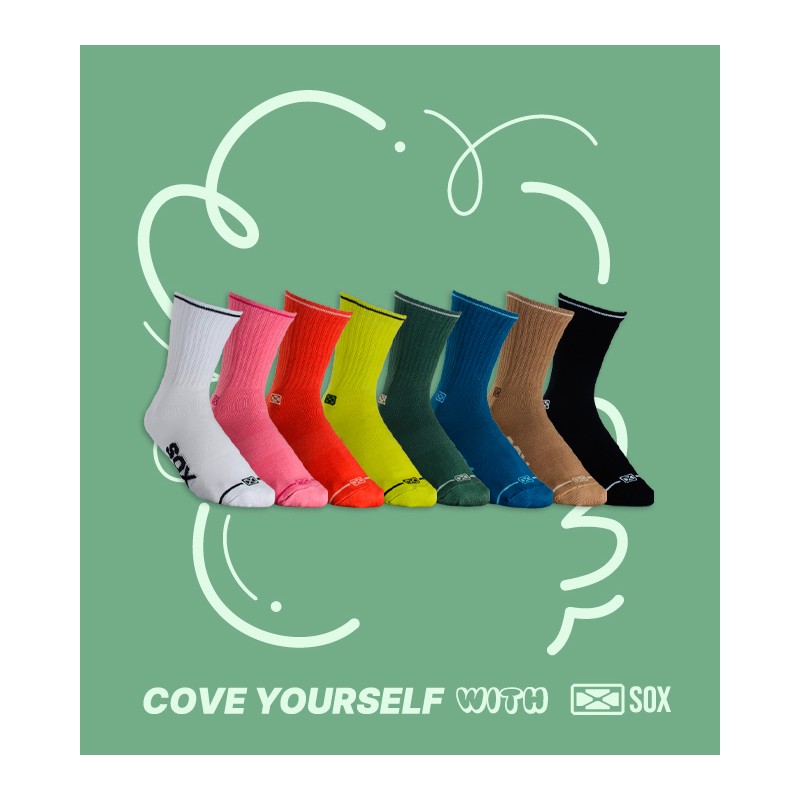 SOX-COVE DISEÑO 8 - 1/2 DOC X COLOR